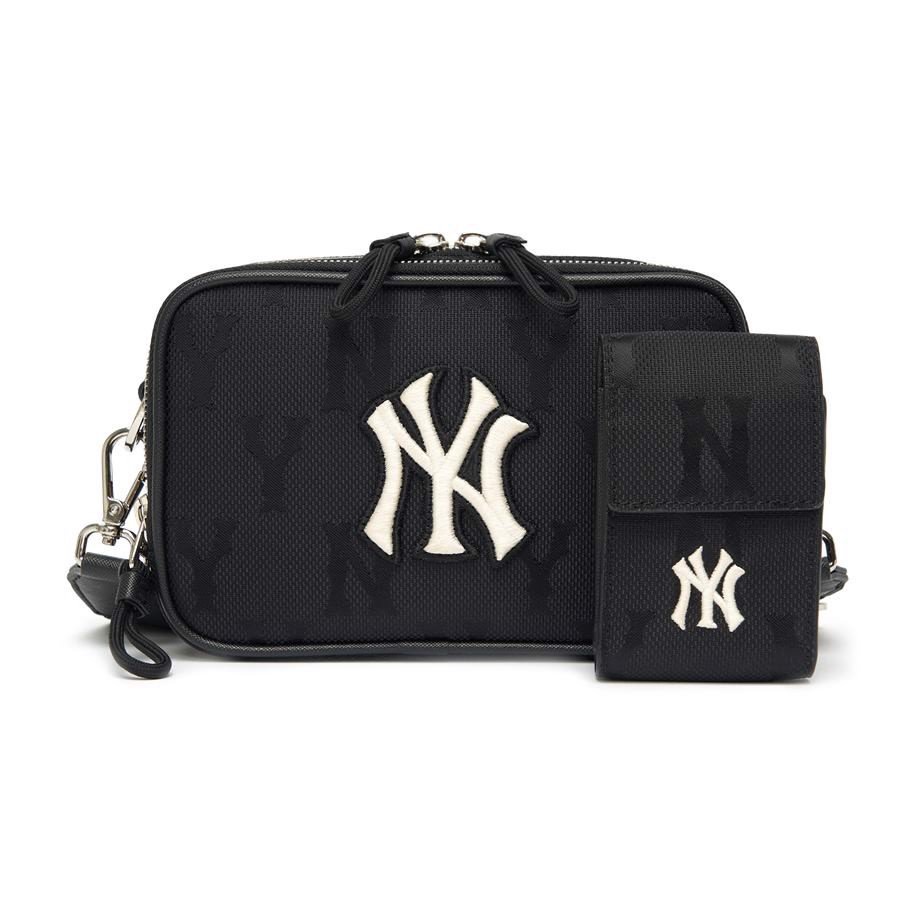Túi đeo chéo MLB hoạ tiết NY hàng Quảng Châu cao cấp dành cho cả nam và nữ phong cách Hàn Quốc - Hùng Nón Hiệu