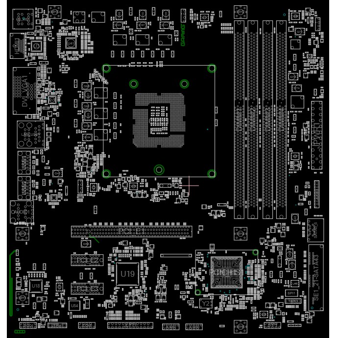 Sơ đồ mạch Boardview main MSI mã board MS-7982 rev 4.0 MS 7982 ver 4.0