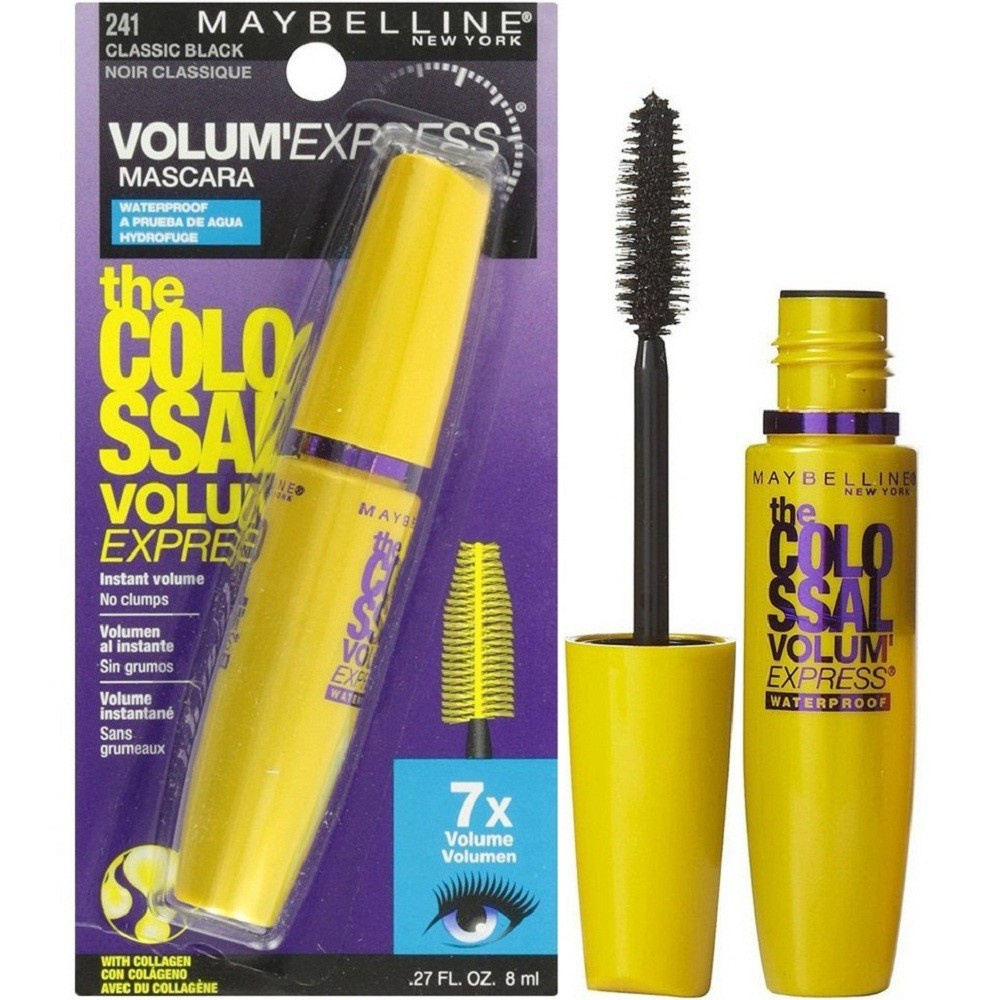 Chuốt Mi Mascara Maybelline The Colossal Hydrofuge 7X 8ml