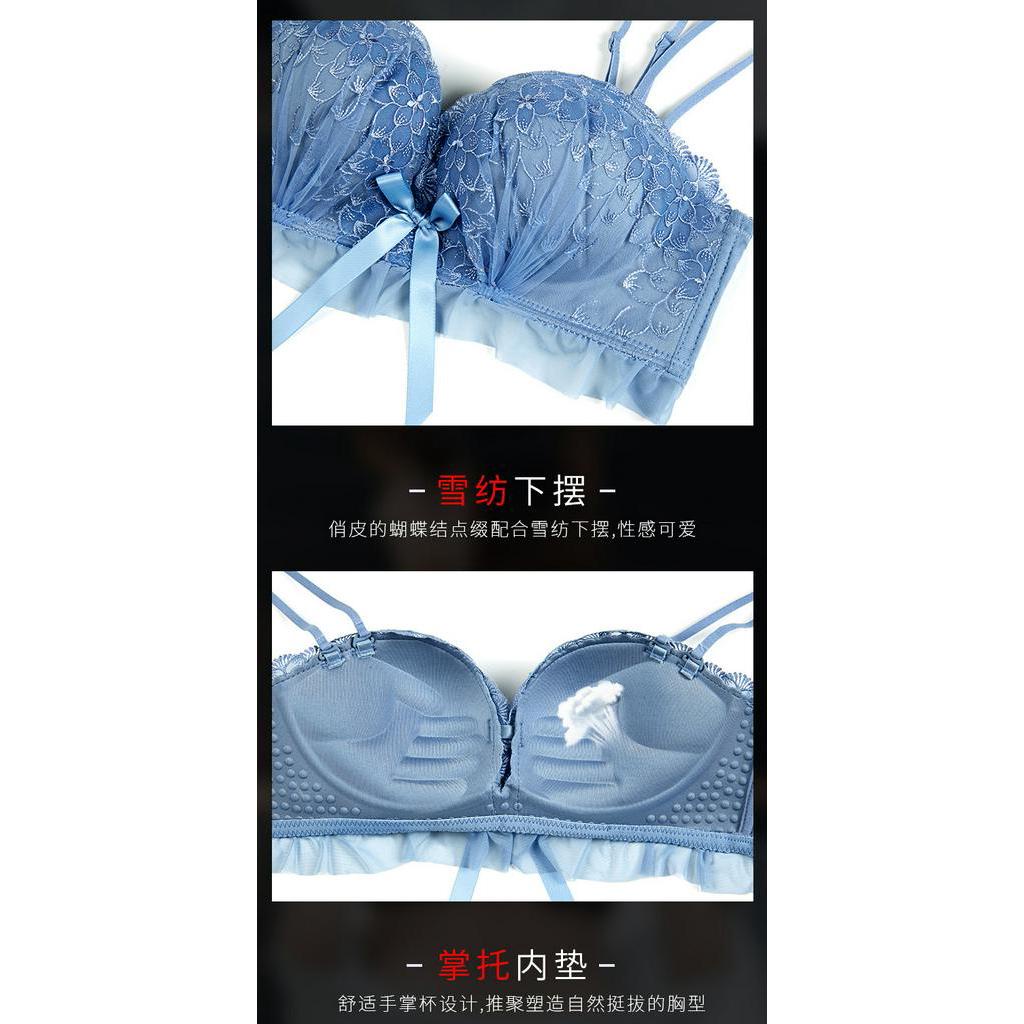 Áo Lót Phối Ren Quyến Rũ Dành Cho Nữ / Size 32-38ab