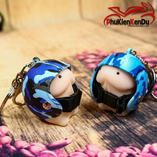 Móc khoá ciu đội nón