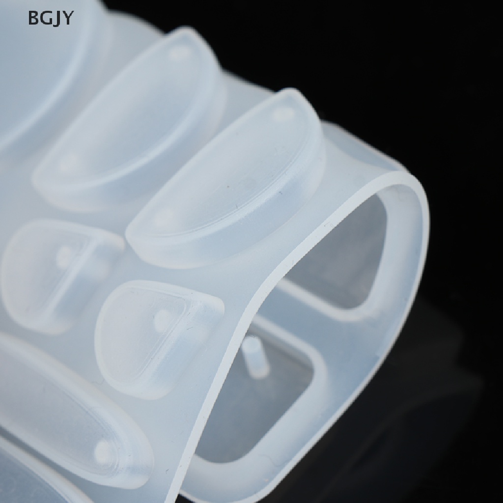 BGJY Silicone Earring Pendant Resin Mold Casting Mould Tool DIY Epoxy Making NEW