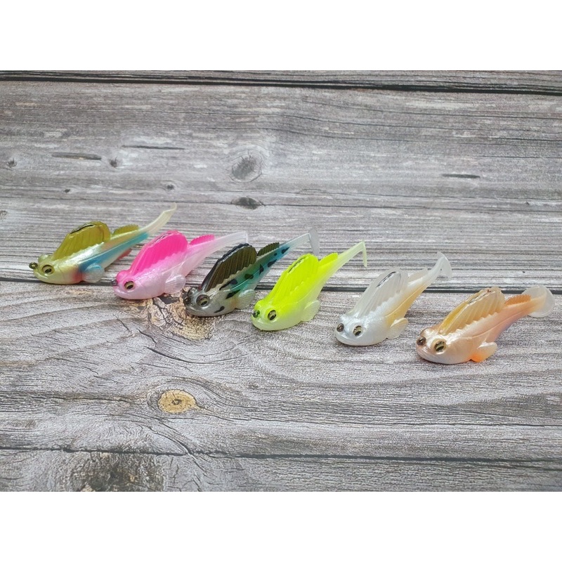 Mồi câu cá thòi lòi cao cấp Lure chất liệu cao su siêu mềm hoạt động linh hoạt - ĐỒ CÂU PHÍA BẮC - S2