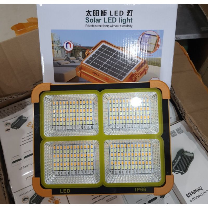Đèn Pha Tích Điện Năng Lượng Mặt Trời D8