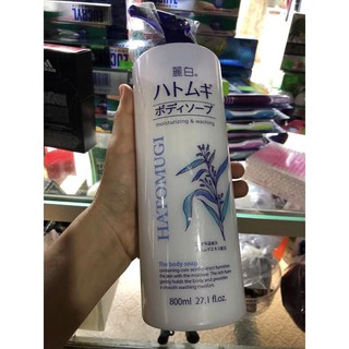 combo sữa rửa mặt và Sữa tắm Hatomugi