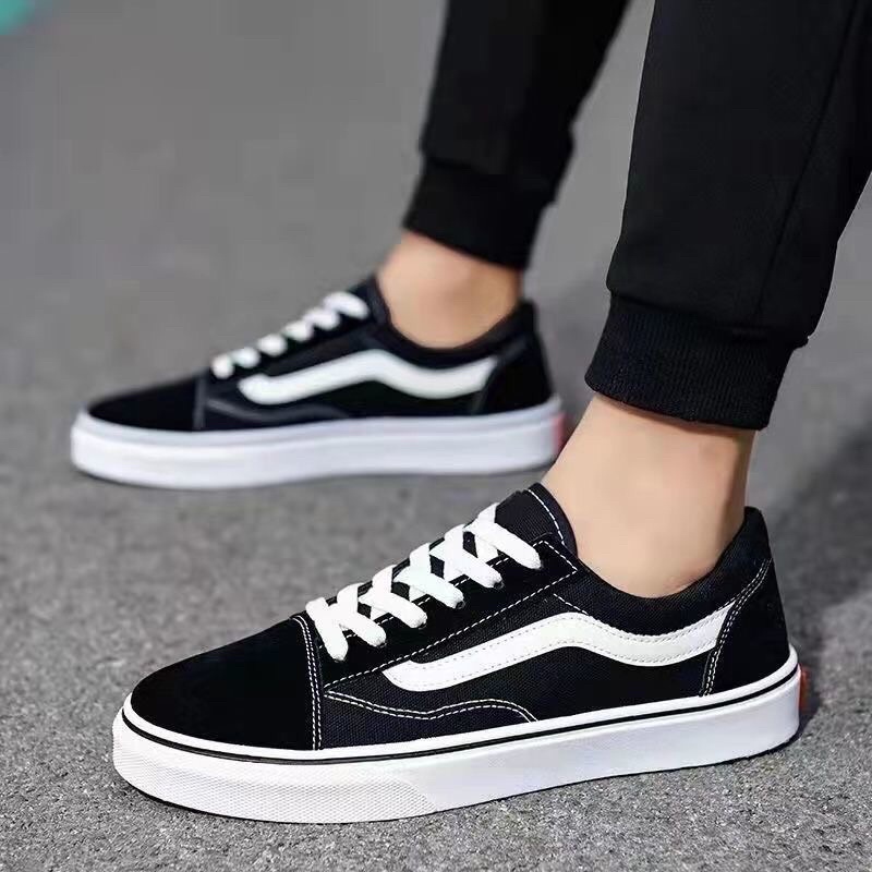 Giày sneakers VANS OLD SKOOL giày bata thể thao nam nữ , VANS old skool đen size 36-43