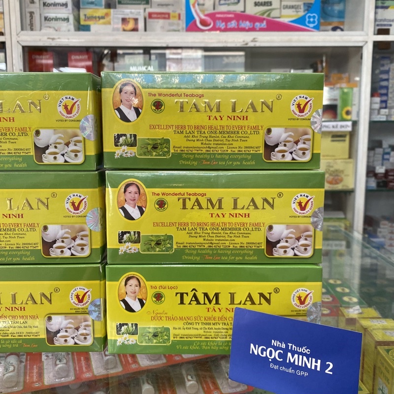 ✅ [Chính Hãng] Trà Tâm Lan Tây Ninh (Túi 30 túi lọc)