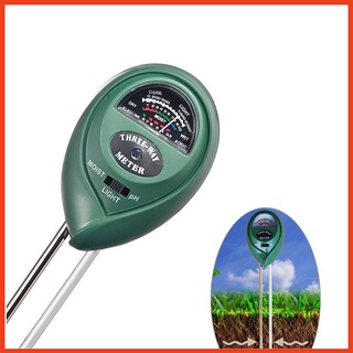 Máy đo, dụng cụ đo độ PH đất 3 trong 1 (PH, Độ ẩm, Ánh sáng) cho kết quả nhanh, chính xác