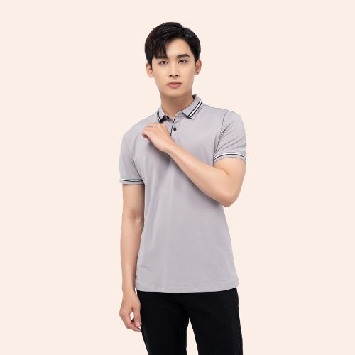 Áo thun polo nam YODY phông tay ngắn, cổ bẻ vải coolmax ,cotton, chuẩn form xuất xịn - APM3681