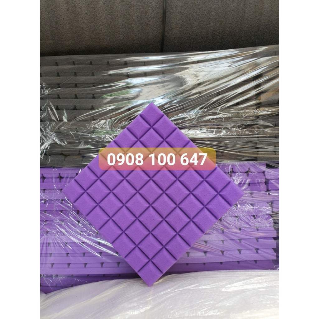 Mút cách âm tiêu âm ô vuông mini 50x50cm CÁCH ÂM ĐÔNG Á