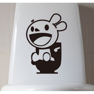 Decal trang trí Toilet
