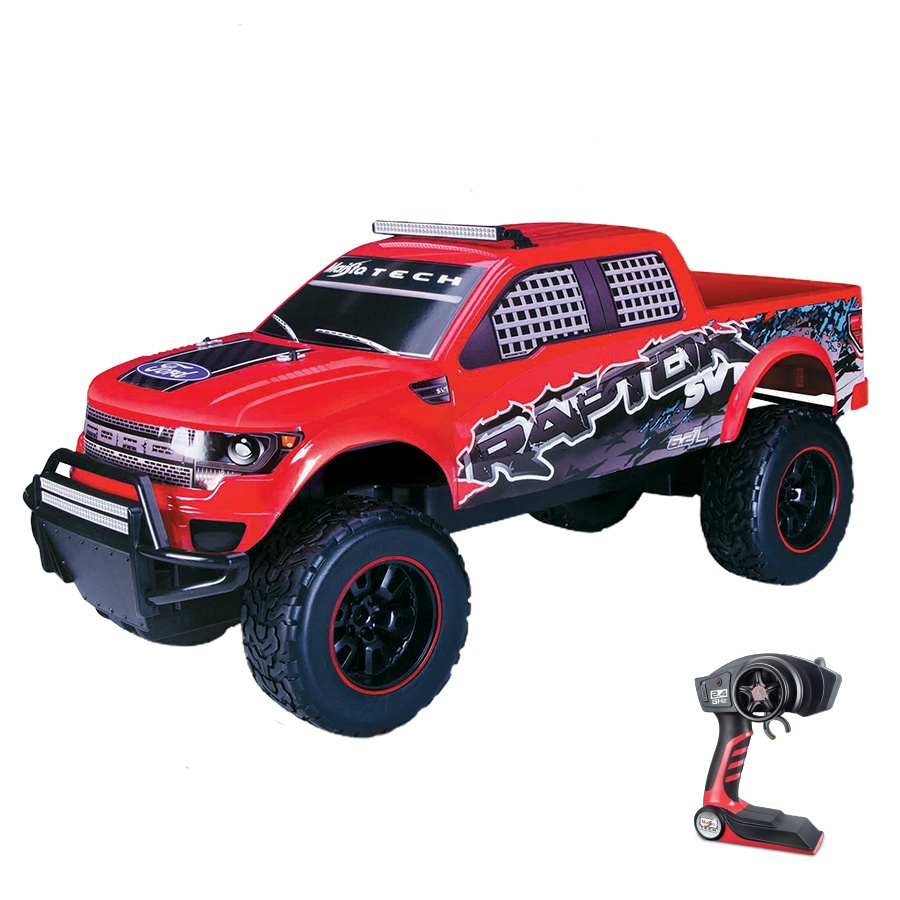 Đồ Chơi MAISTO Xe Điều Khiển Địa Hình Khổng Lồ 28&quot; Ford F150 Svt Raptor Màu Đỏ MT81601/RD