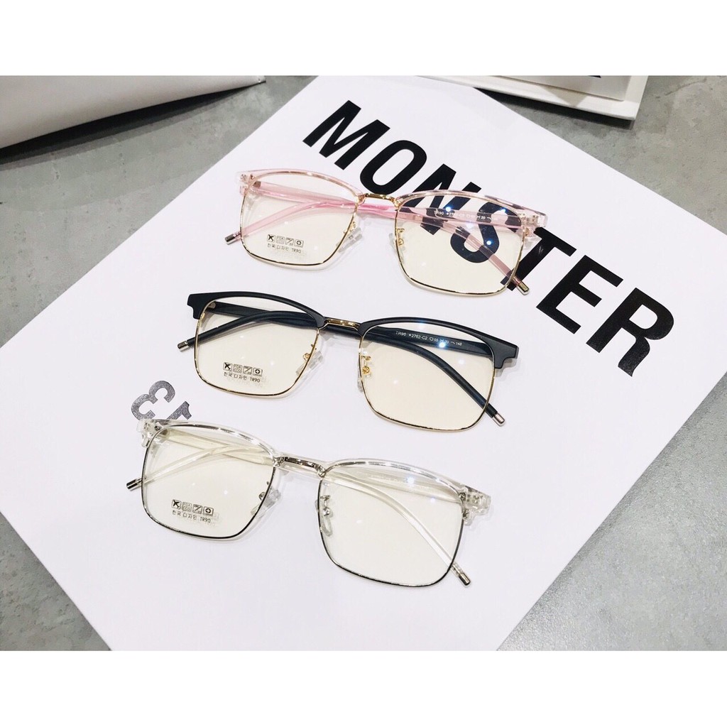 MẮT KÍNH GIẢ CẬN SIÊU XỊN GỌNG LYLY TR90 2762 M292 PHONG CÁCH HÀN QUỐC | BigBuy360 - bigbuy360.vn