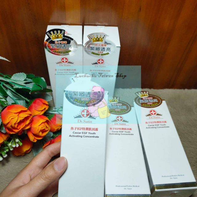 Tình chất trẻ hoá da Caviar EFG của Dr. Satin