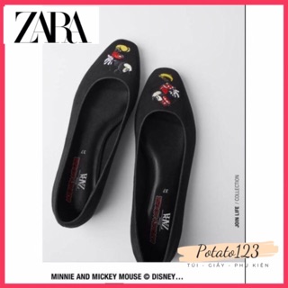 Zara - Giầy búp bê Zara Mickey