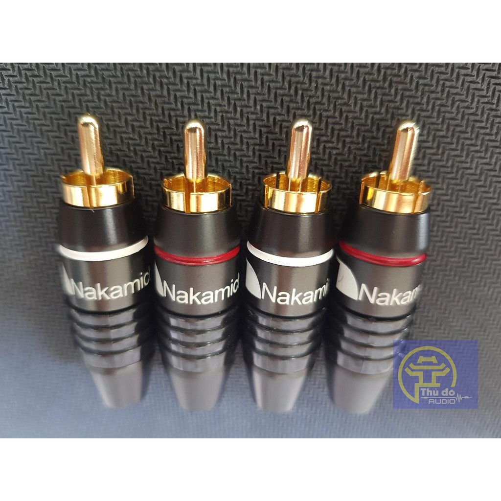 Jack AV Hoa Sen NaKamichi cao cấp / Jack RCA / Jack Bông Sen