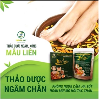 Thảo dược ngâm chân mẫu liên