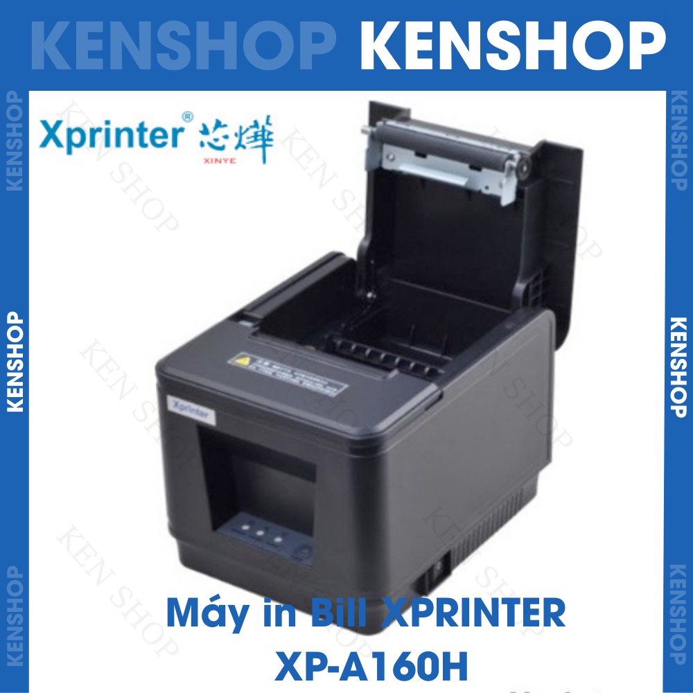 Máy in nhiệt, in hóa đơn, in bill K80 chính hãng Xprinter/Rongta A160H cổng USB