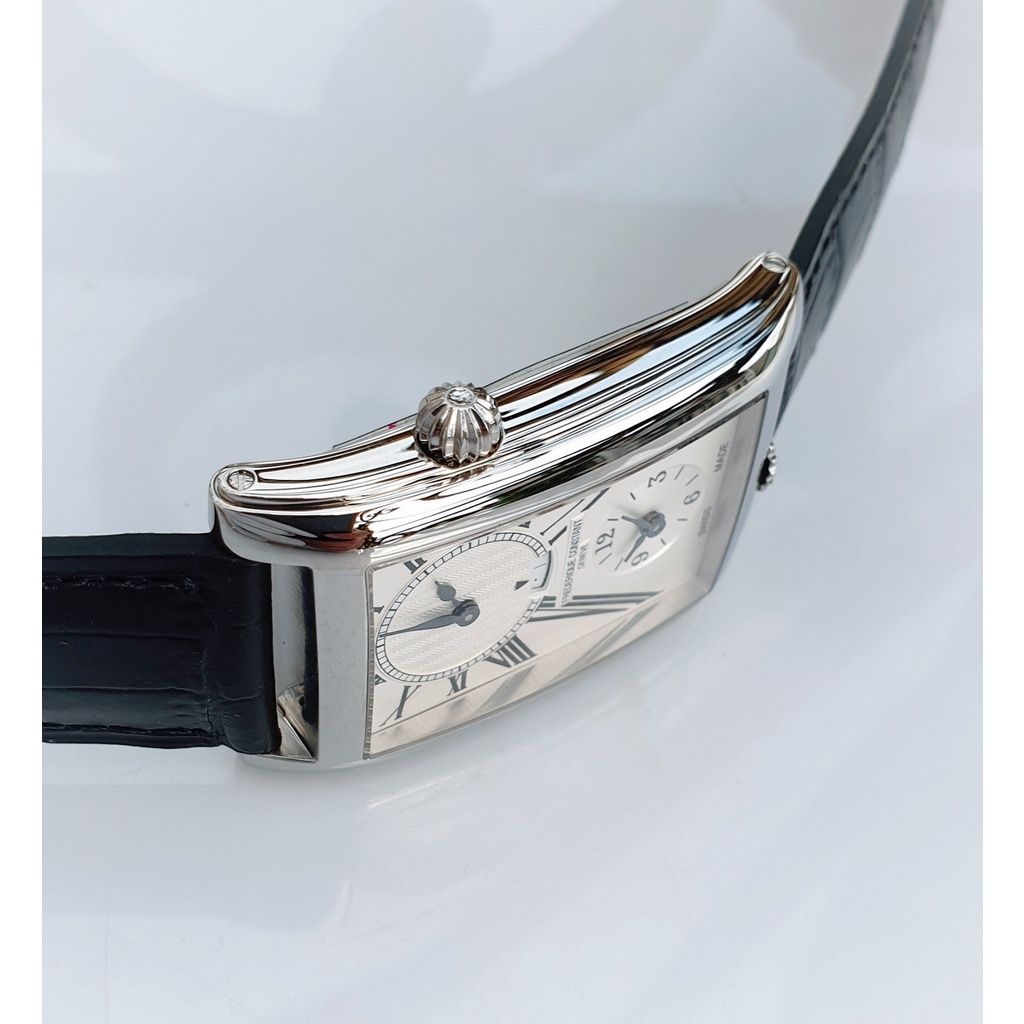 Đồng hồ nam chính hãng  Frederique Constant - Máy Pin Thụy Sĩ - Kính Sapphire - Dây da