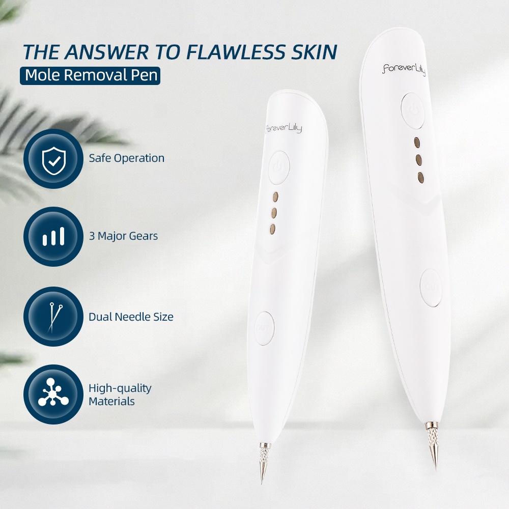Foreverlily Bút Laser Xóa Tàn Nhang Đốm Đen Trên Da Mặt bút loại bỏ nốt ruồi
