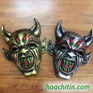 Mặt Nạ Quỷ Dracula Sừng Xi Ma Quỷ Kinh Dị Halloween  HZIPPER