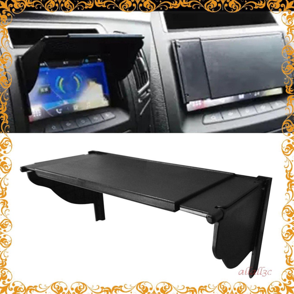 Tấm che nắng bằng nhựa 140mm - 240mm cho màn hình GPS trong xe hơi