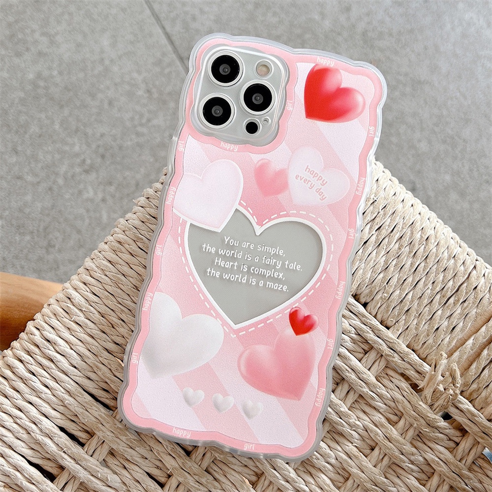 Ốp lưng iphone trong lượn sóng tim happy 6/6plus/7/7plus/8/8plus/xs/11/12/13/pro/max/plus/promax-Sale Hot G1-1