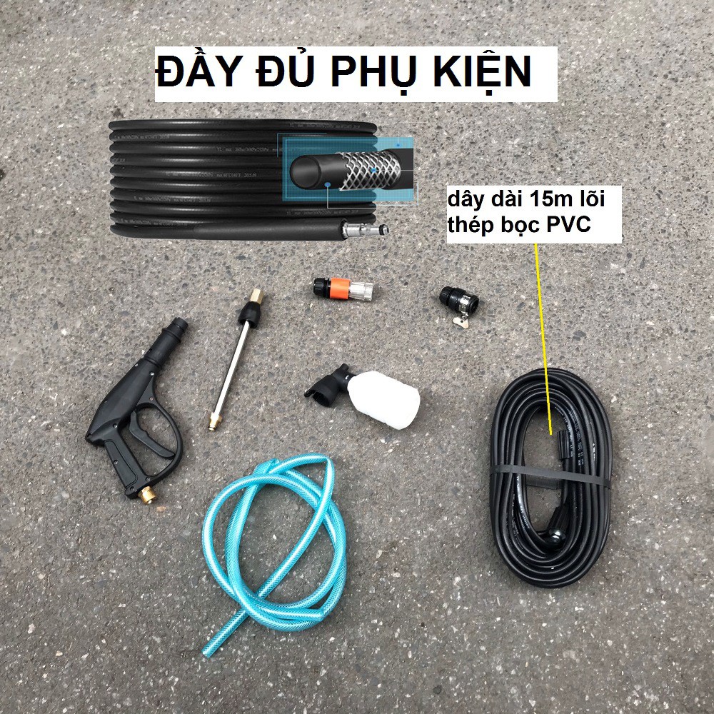 Cốc Lọc Rác Máy Rửa Xe Mini BH6T. Máy Rửa Xe Áp Lực Cao Hàng Loại 1 [Chuyên sỉ]