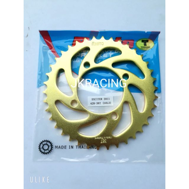 Dĩa Exciter 135/Sirius Recto, dĩa vàng