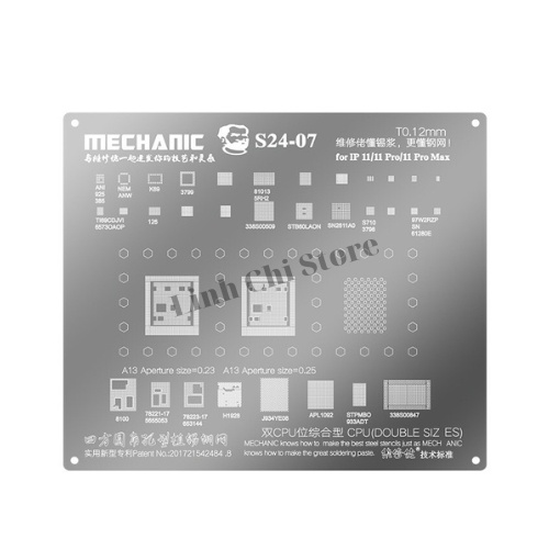 Vỉ làm chân ip 5g-12prm hãng Mechanic