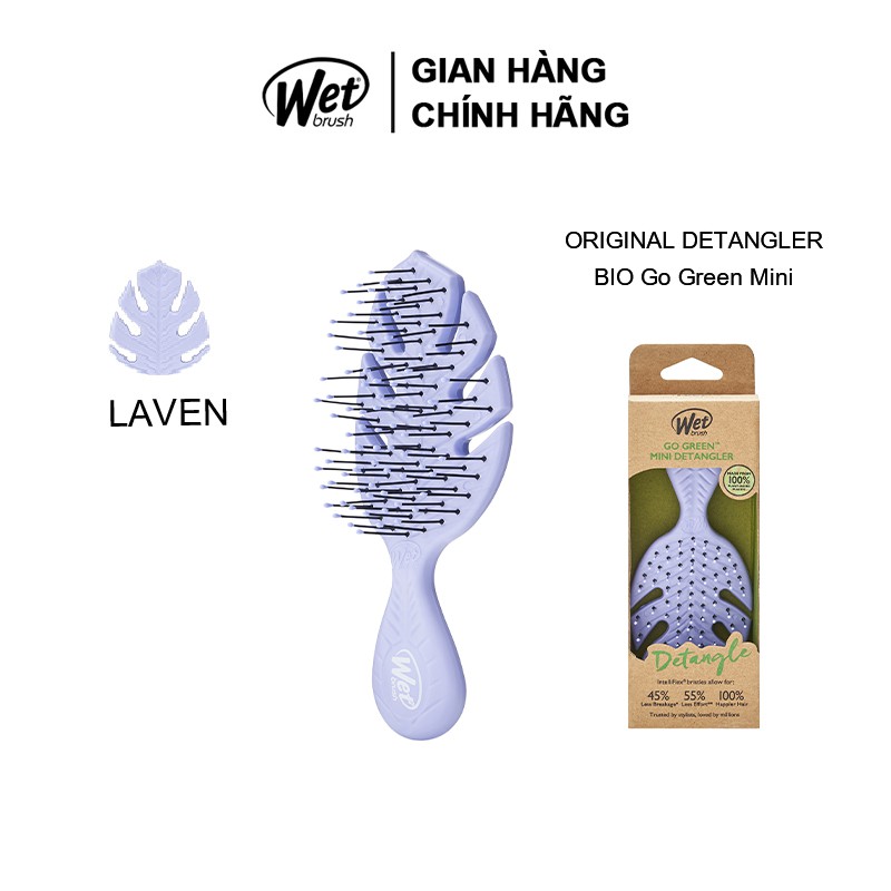 Lược gỡ rối WET BRUSH dòng truyền thống size mini BIO