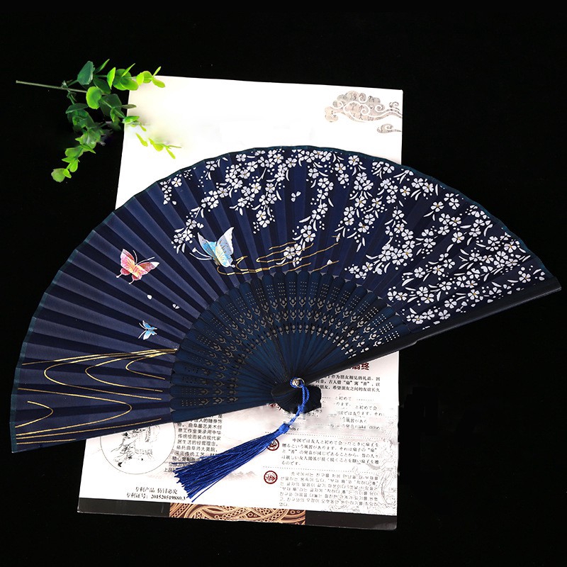 Quạt Gấp Cầm Tay Phong Cách Cổ Điển Trung Hoa | BigBuy360 - bigbuy360.vn