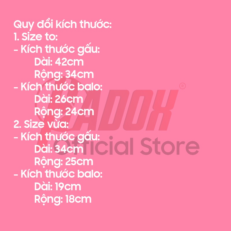 Balo gấu bông thời trang cute cho nam, nữ chất liệu da cao cấp, balo con gấu unisex giá rẻ HD127