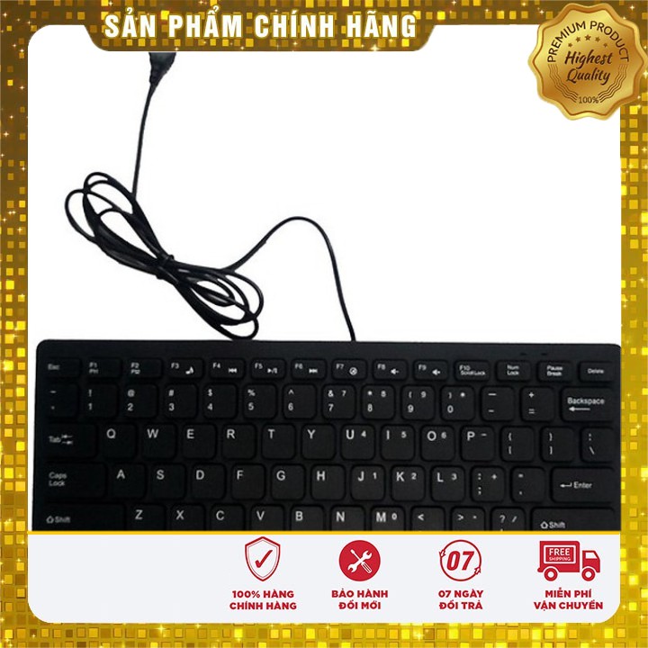 Bàn phím máy tính (Xả Kho) Bàn Phím Mini Tika Thiết Kế Nhỏ Gọn Dễ Sử Dụng  Đảm Bảo Chất Lượng.PMT