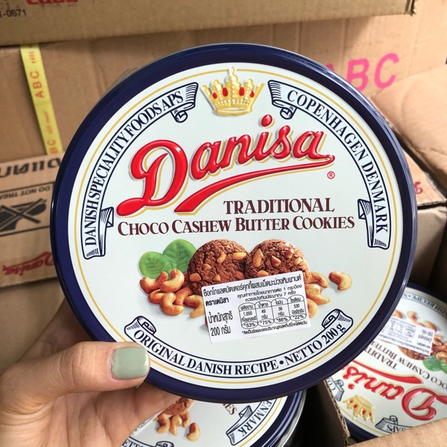 Danisa hạt điều hộp 200gr
