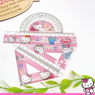 🌸🌸Bộ thước kẻ Hello Kitty cho bé☘☘