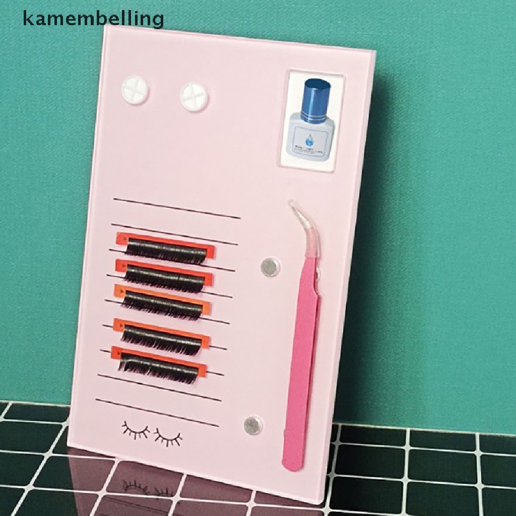 Khay Giá Đỡ Lông Mi Nối Bằng Acrylic Tiện Dụng