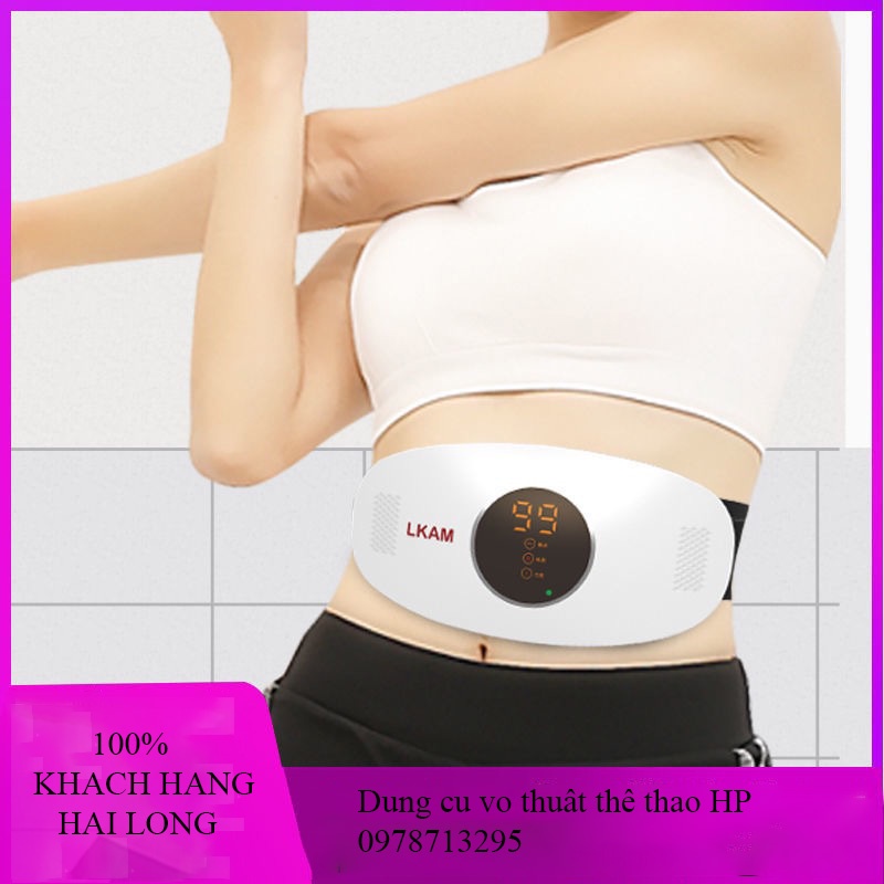 [ SIÊU ĐỐT MỠ ] Đai rung nóng LKAM CHÍNH HÃNG, Đai massage giảm mỡ toàn thân HIỆU QUẢ NHANH
