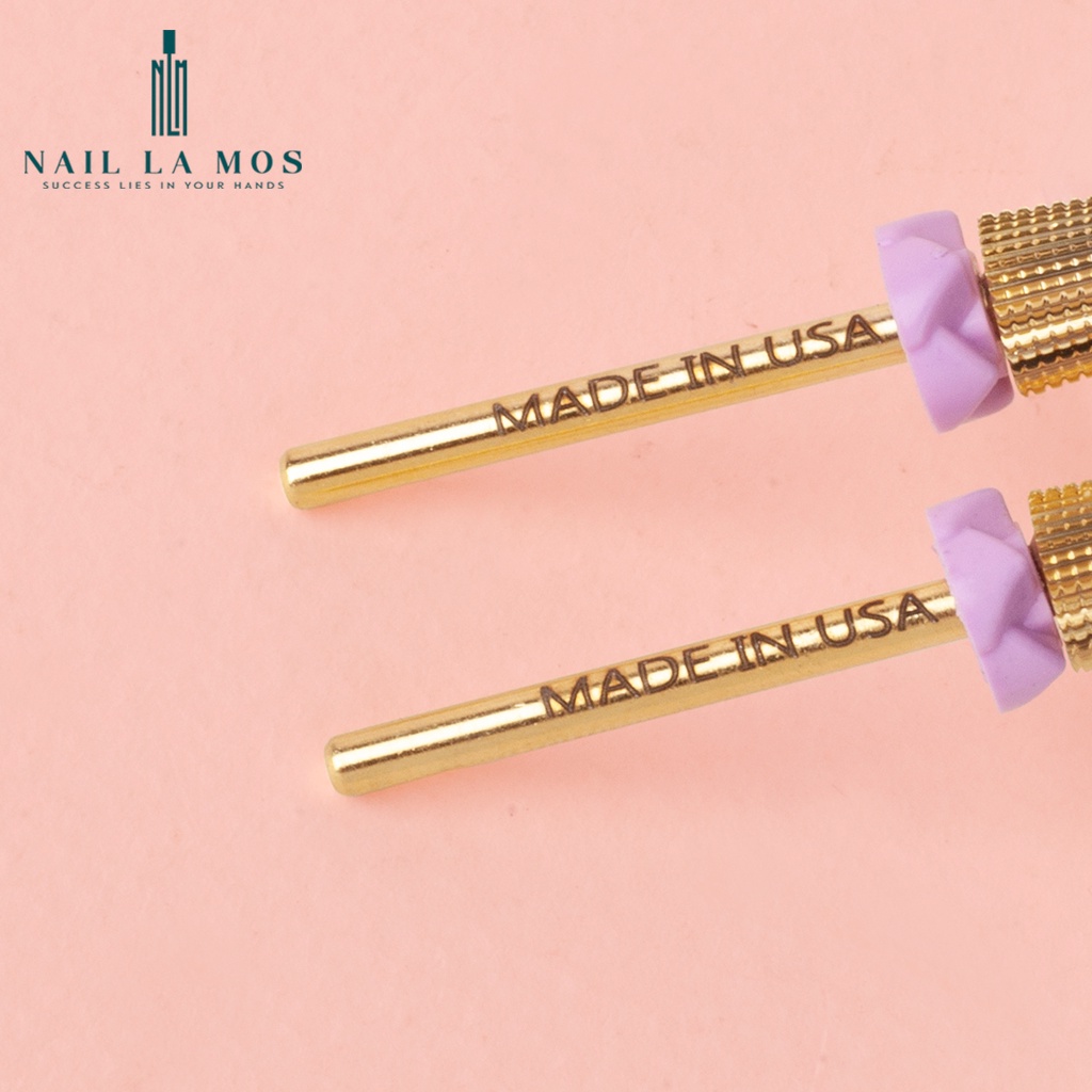 Đầu mài Mỹ Titanium 5in1 dùng được cho cả gel và bột - Đầu mài mịn đi sát khoé móng an toàn, loại xịn và bền (lẻ chiếc)