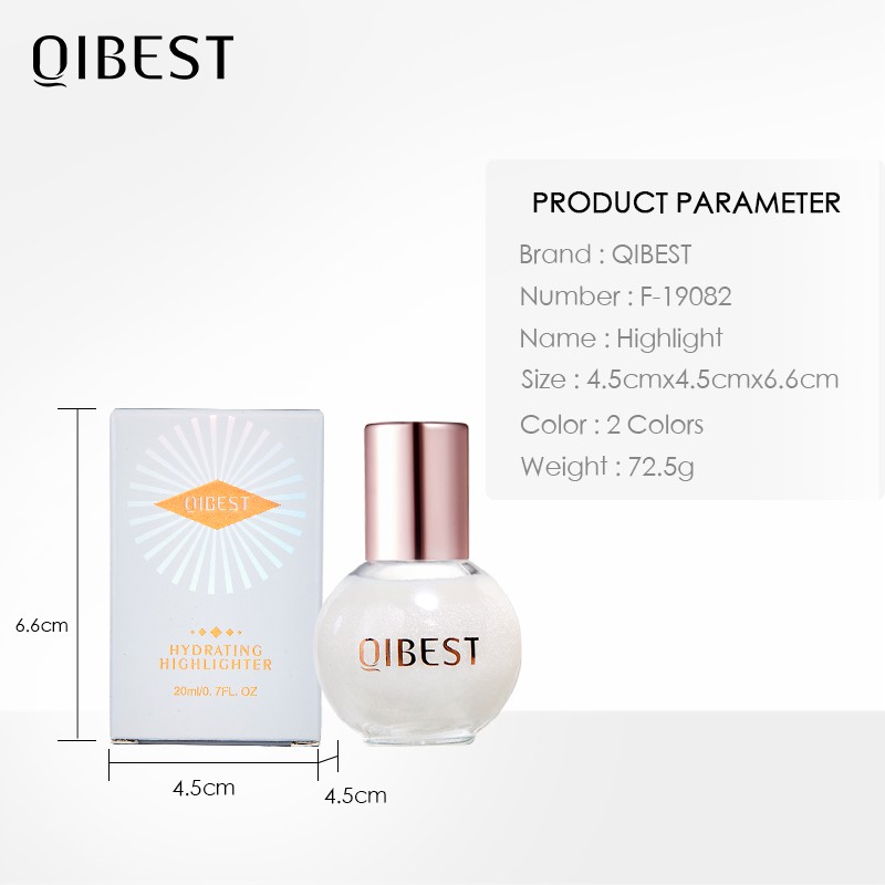 Kem bắt sáng QIBEST dạng lỏng dưỡng ẩm thiết kế kiểu bóng đèn ngộ nghĩnh chất lượng cao 62g | BigBuy360 - bigbuy360.vn