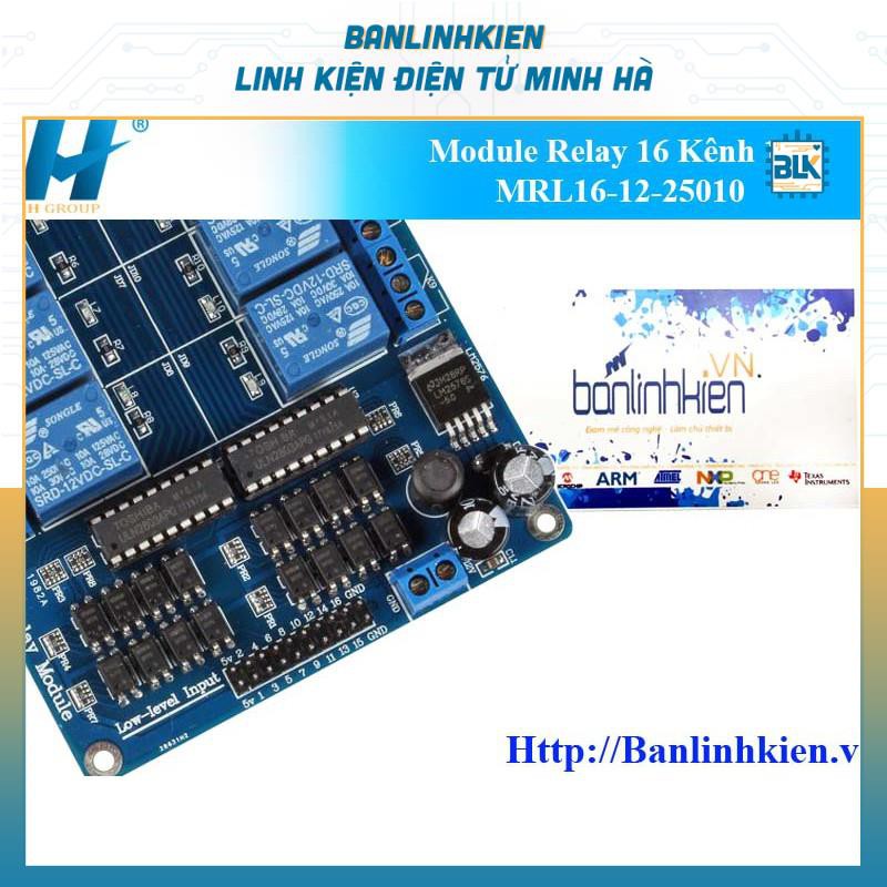 Mô Đun Module Relay 16 Kênh 12V MRL16-‎‎12-25010