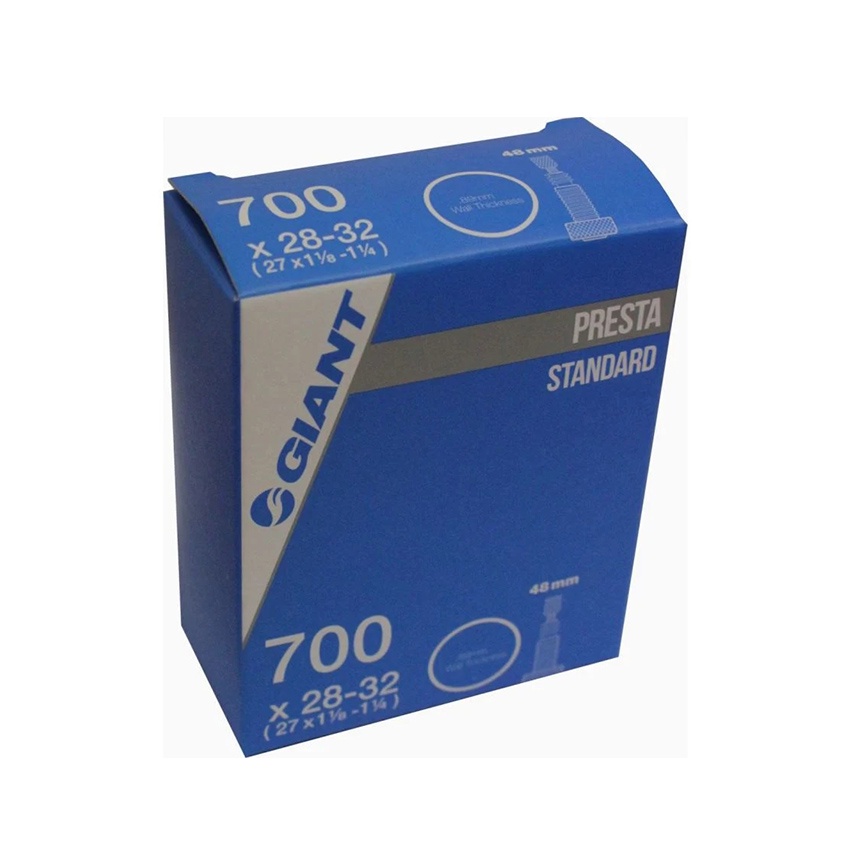 [FREESHIP] Ruột Xe Đạp GIANT 700×28-32 PV 48mm Threaded Innertube And Valve