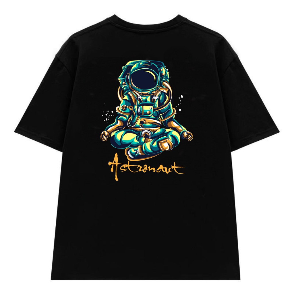 SKY TEE - ÁO THUN FORM RỘNG TAY LỠ ASTRONAUT BLACK AND WHITE | BigBuy360 - bigbuy360.vn