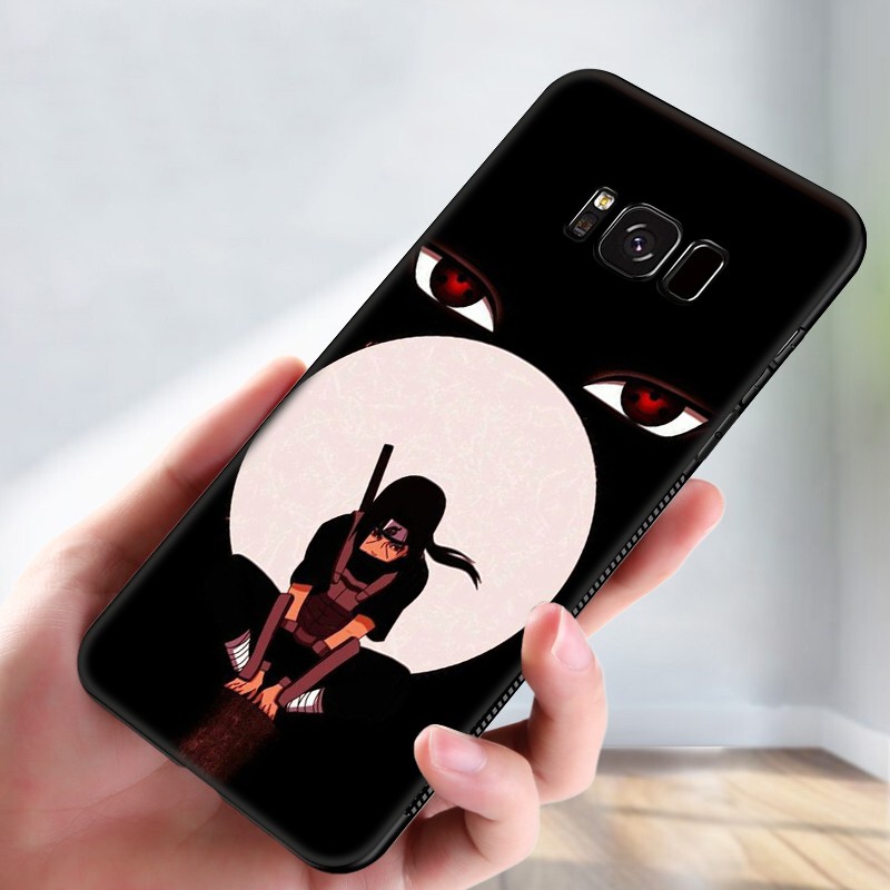 Samsung Galaxy S10 S9 S8 Plus S6 S7 Edge S10+ S9+ S8+ Casing Soft Case 95SF Uchiha Itachi Naruto mobile phone case