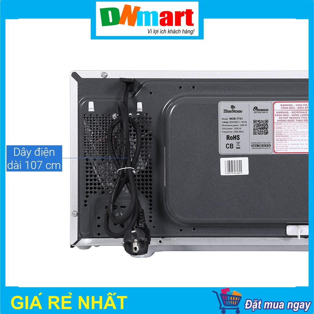 Lò vi sóng Bluestone MOB7741 có nướng dung tích 25L, Hàng chính hãng, Bảo hành 24 tháng