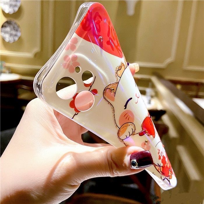 Ốp Lưng Hình Mèo Cầu Tài Nhiều Mẫu Mã Cho Điện Thoại iPhone 7 8 x xr xs 11 12 13 14 pro max