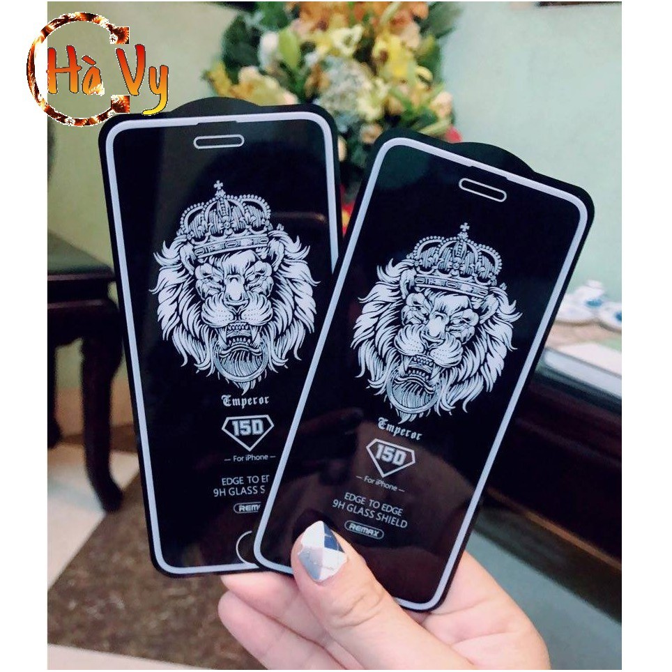 Kính Cường lực điện thoại Full Màn 15D REMAX 6/6plus/6s/6s plus/6/7/7plus/8/8plus/x/xs/xs max/11/11 pro/11 promax