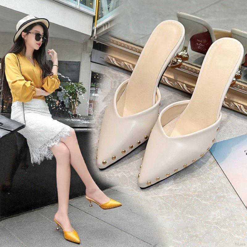 Giày nữ mũi nhọn đế thấp thời trang Hàn | BigBuy360 - bigbuy360.vn