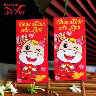 COMBO 100 bao lì xì năm mới 2021 ( NGẪU NHIÊN MẪU - nhiều mẫu )