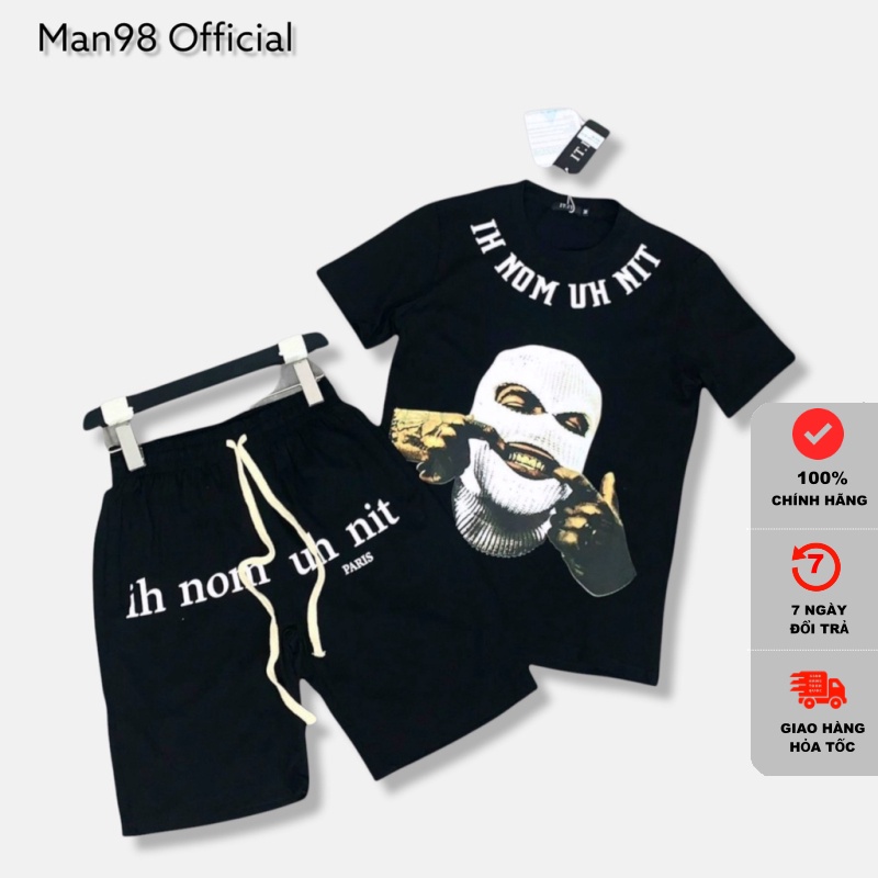 Đồ bộ nam, bộ thể thao nam mùa hè in logo ninja chất thun co dãn BST07